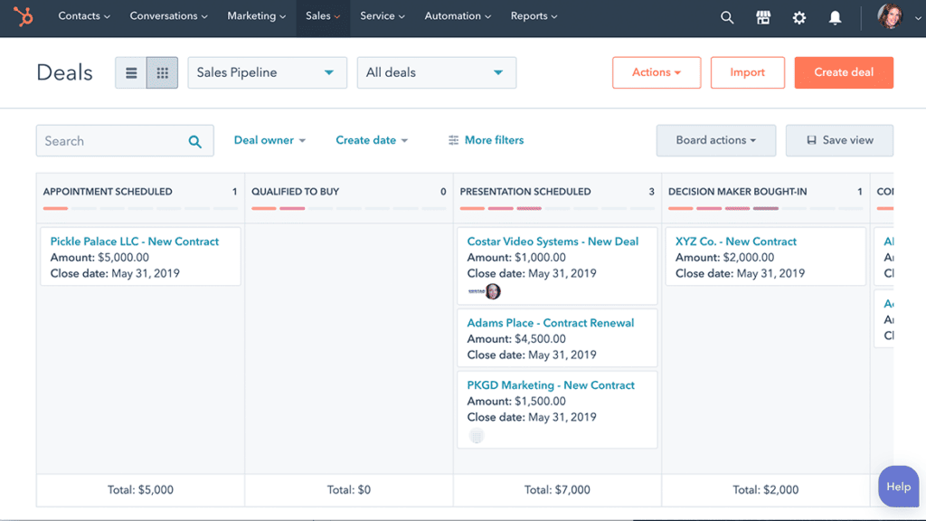 HUBSPOT FREE crm