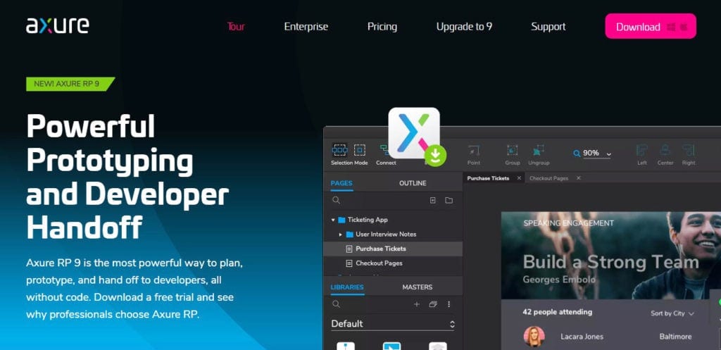 best prototyping tools - Axure
