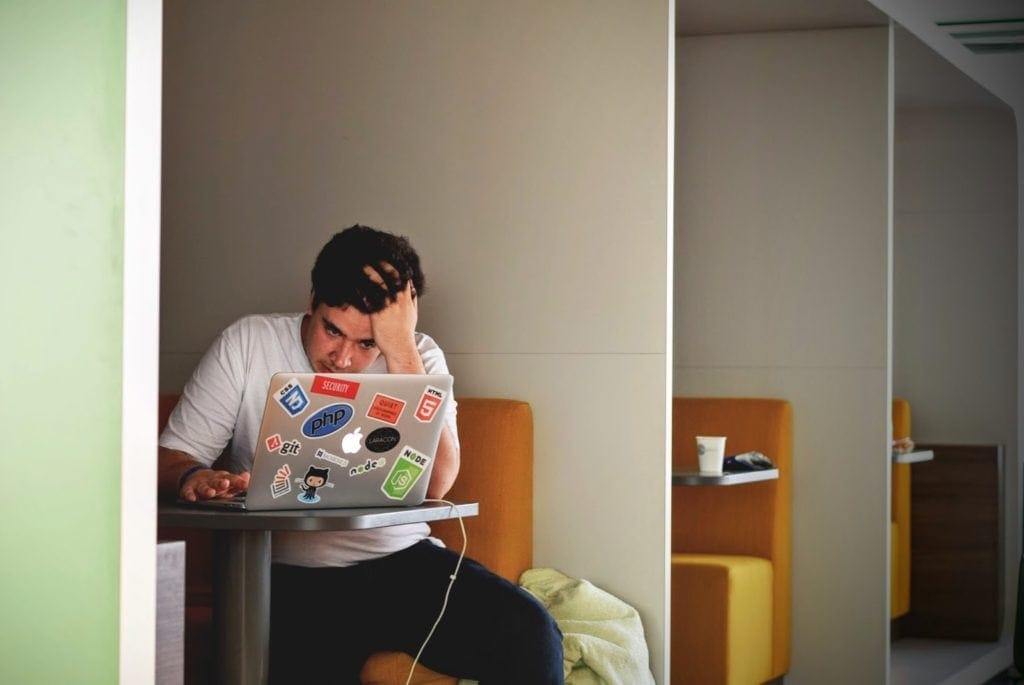 website design questionnaire frustrated designer