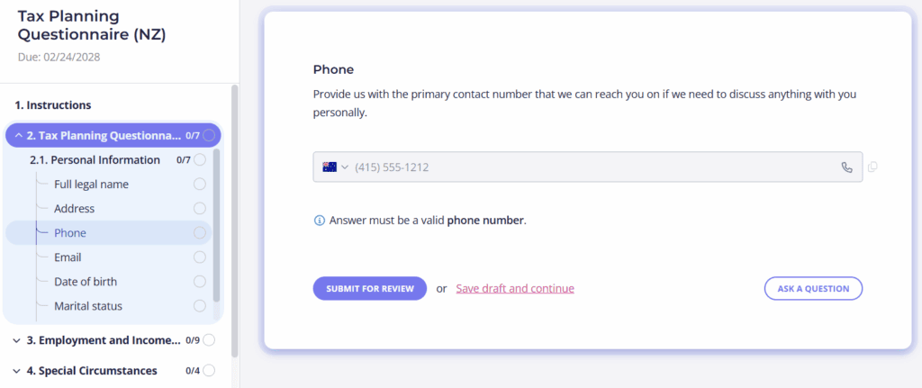 Content Snare best business automation tool for client onboarding