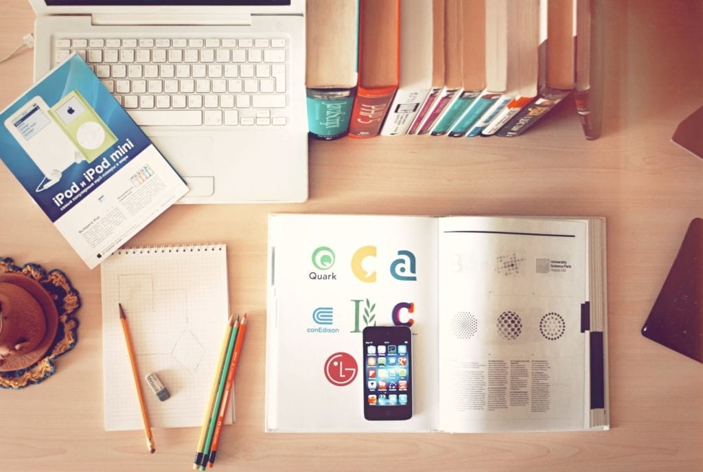 Graphic designer's desk graphic design questionnaire