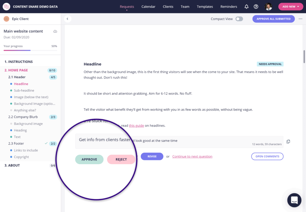 Seller onboarding