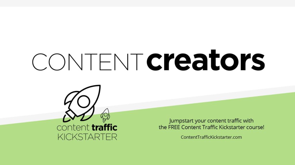 content creators