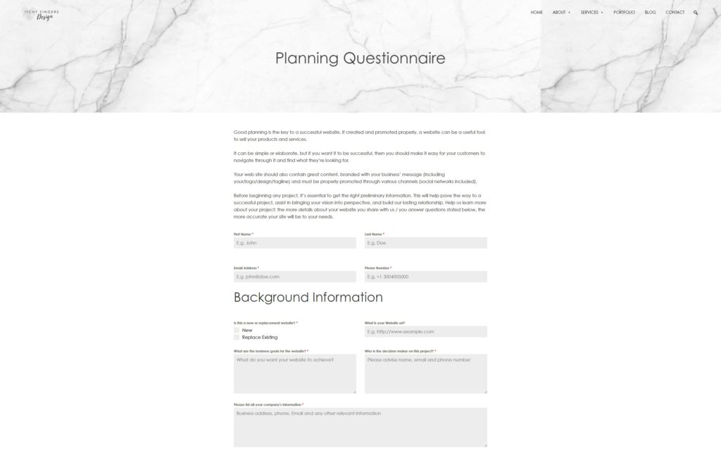 creative brief template