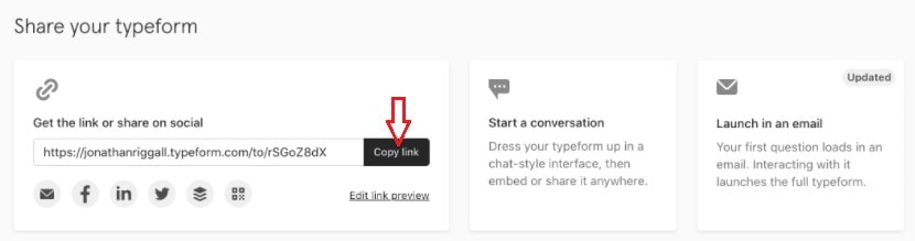 Typeform file upload form guide