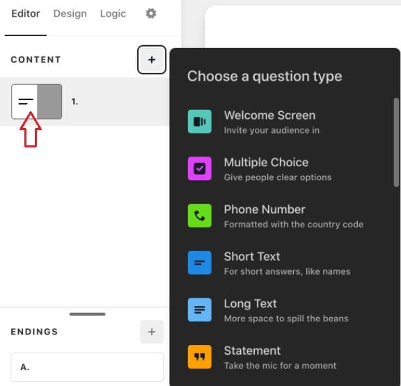 Typeform file upload form guide