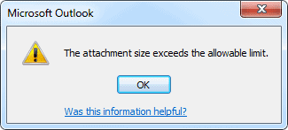Screen shot of Microsoft Outlook notification request files from clients