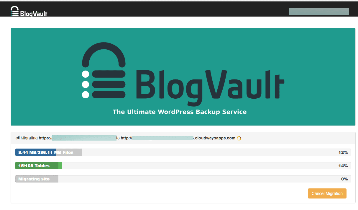 wordpress migration development server