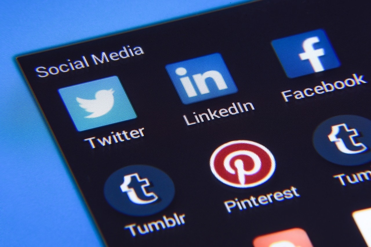 social media profiles