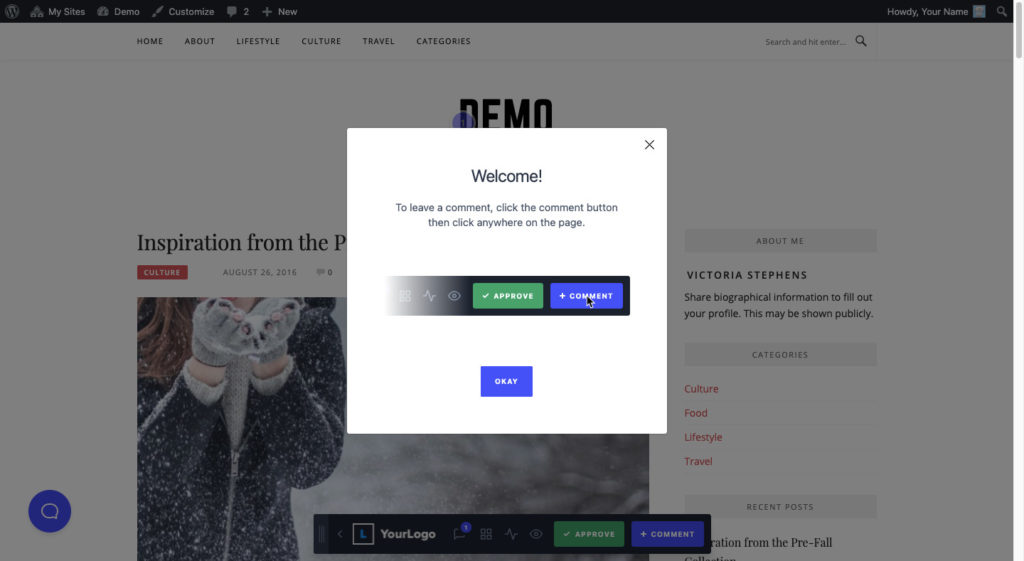 ProjectHuddle WordPress plugin