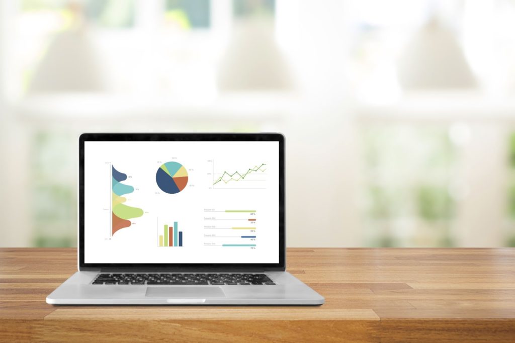 Financial Reports statistics graph