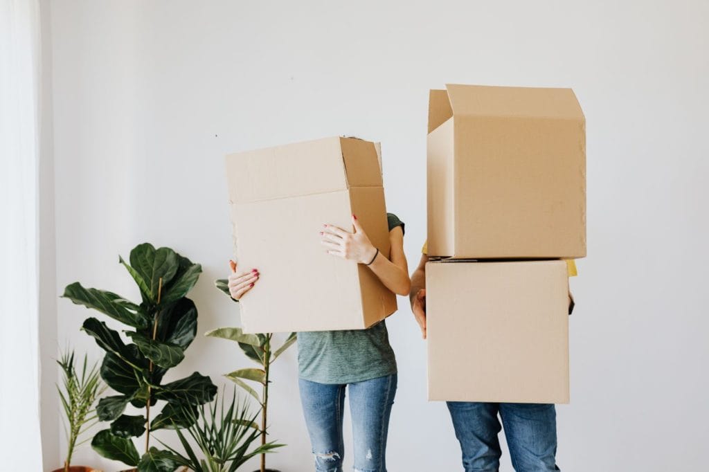 tenant moving in
