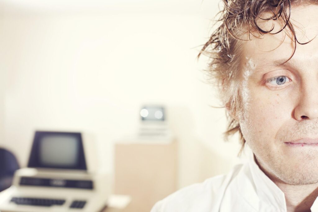 Man struggling with the consequences of failing to securely send data