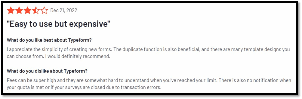 typeform alternatives