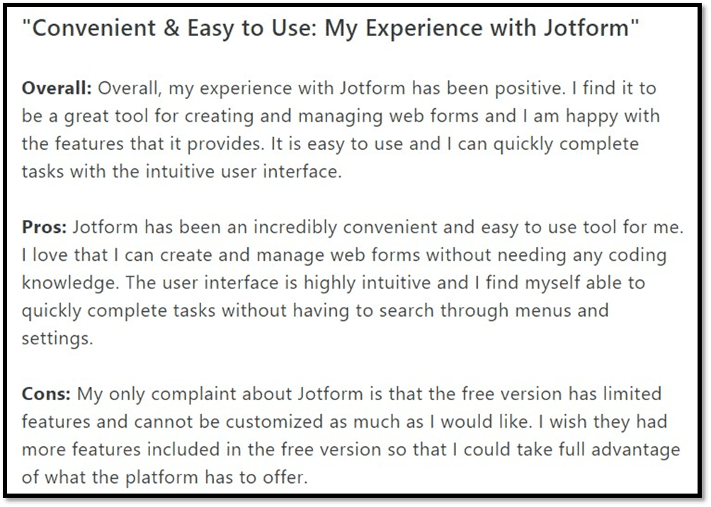 typeform alternatives - jotform