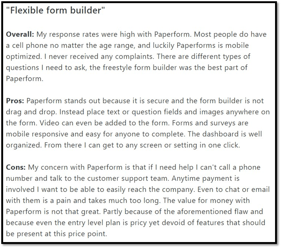 typeform alternatives - paperform