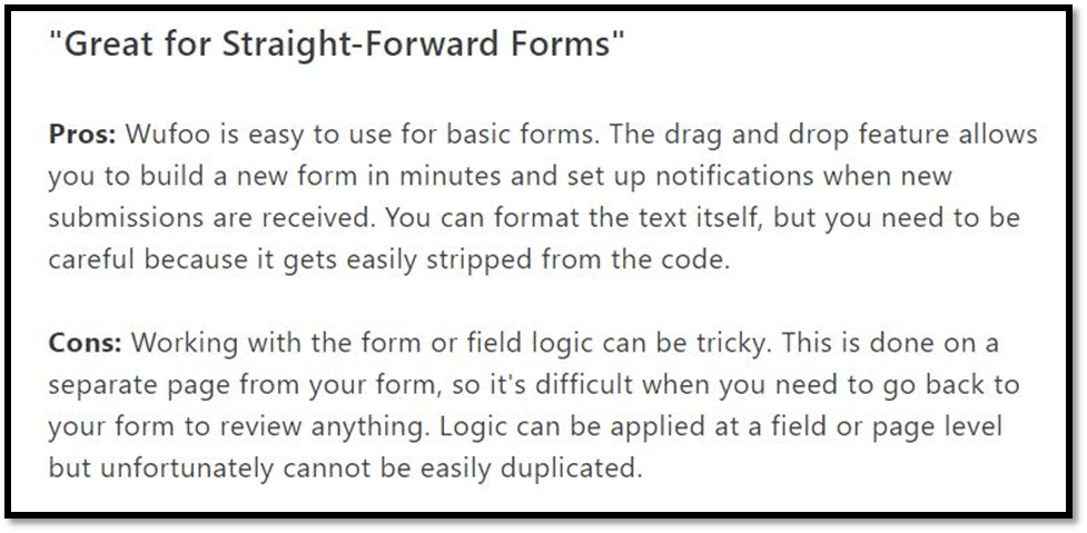 formstack alternative