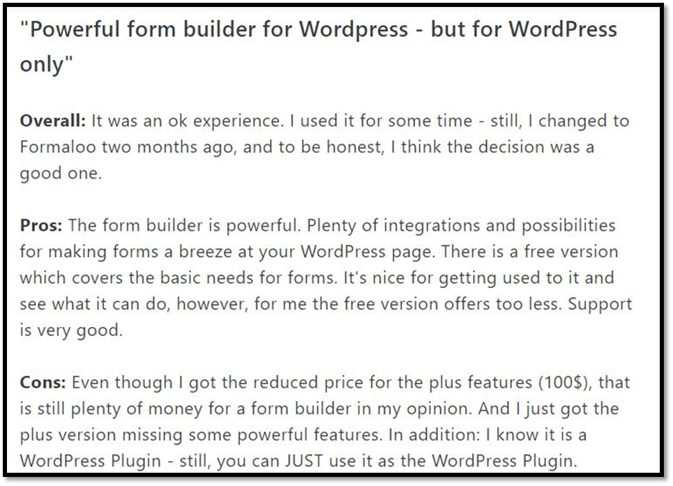 formstack alternative