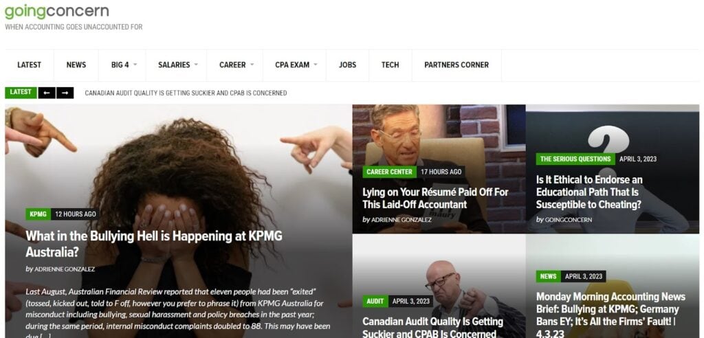 accounting news