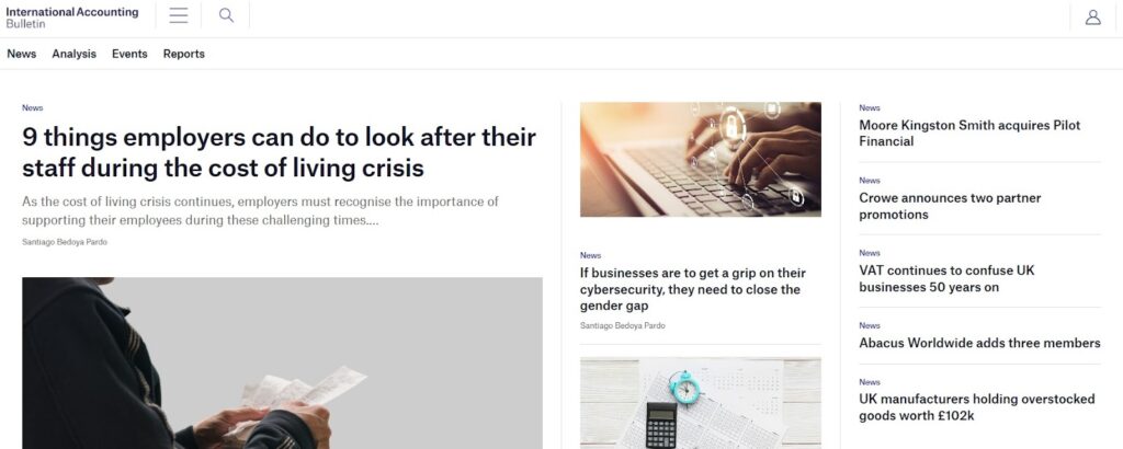 accounting news