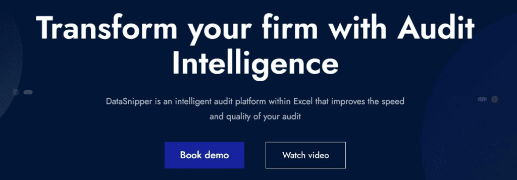 Auditing software for accountants