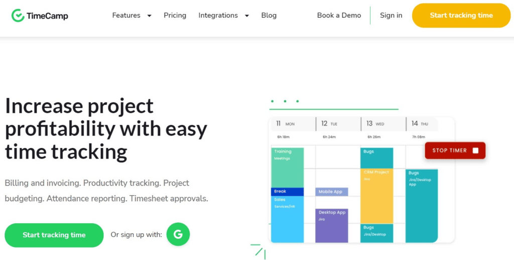 time tracking for accountants