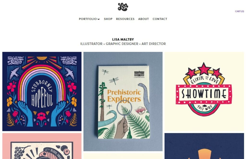 portfolio website examples