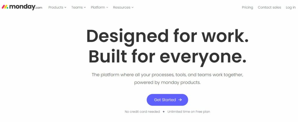 Monday client portal