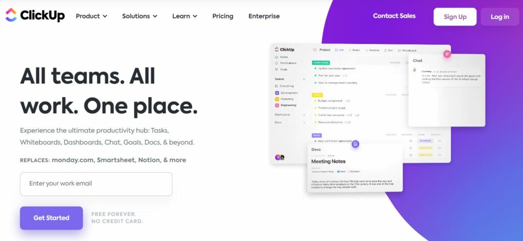 ClickUp client portal