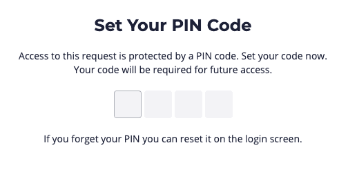 Content Snare PIN code