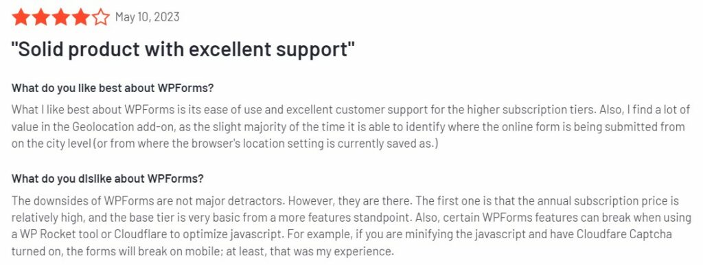 wpforms cognito forms alternatives wpforms