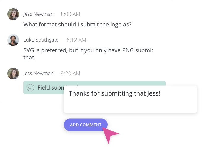 content snare discussions comments