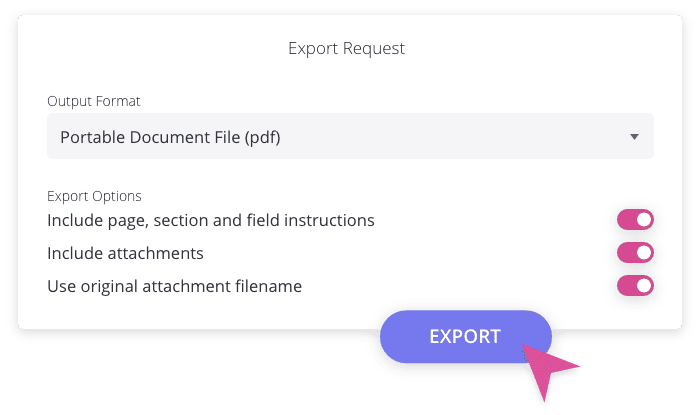 content snare export