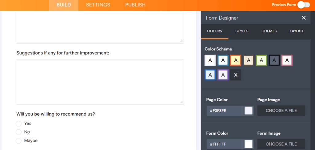 Jotform Jotform advanced features