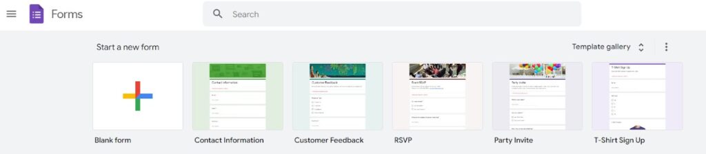 Google Forms overview