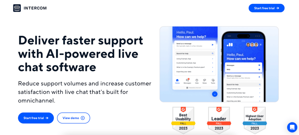 Intercom user onboarding chat Intercom user onboarding chat