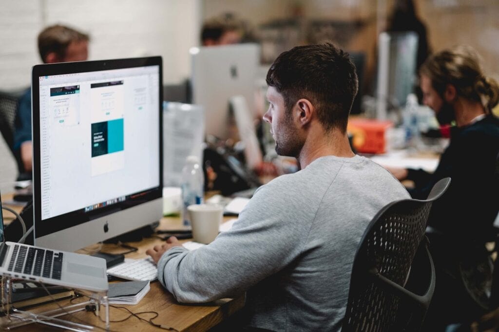 graphic designer in design stage graphic designer in design stage