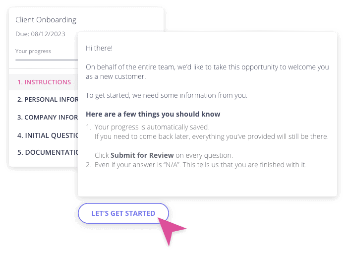 Content Snare client experience Content Snare client experience