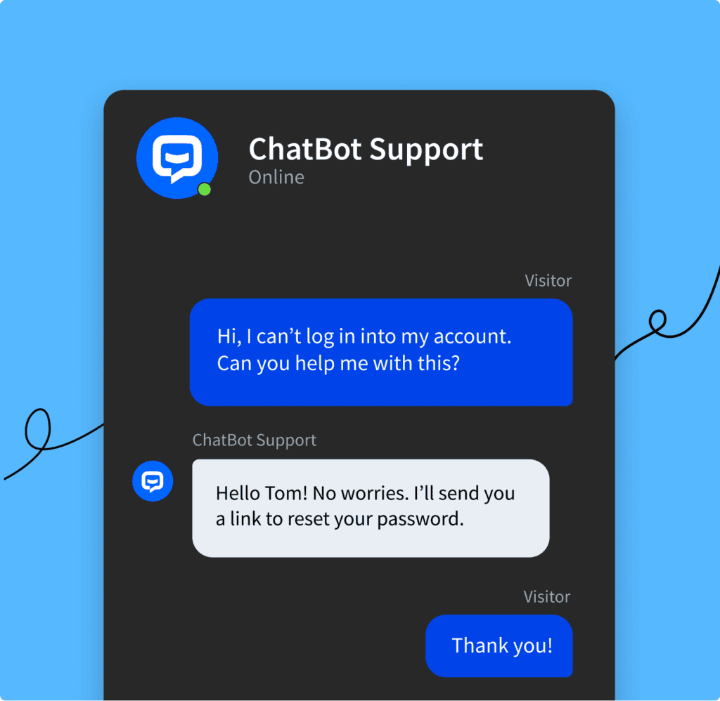AI chatbot conversation