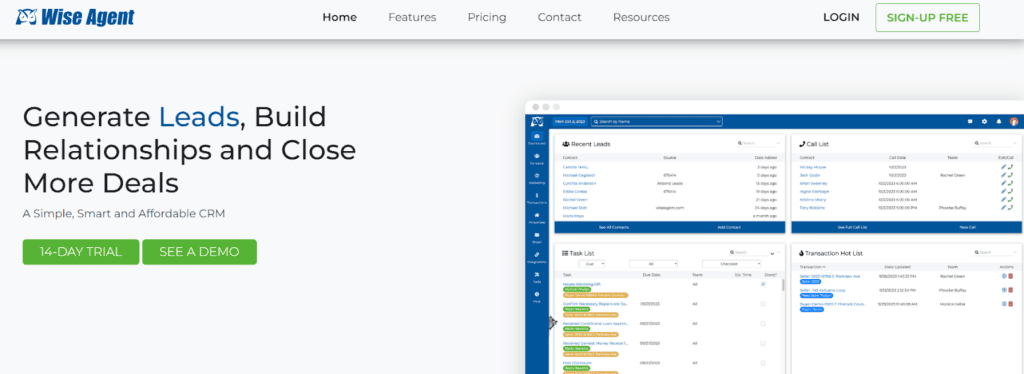 Wise Agent best real estate software