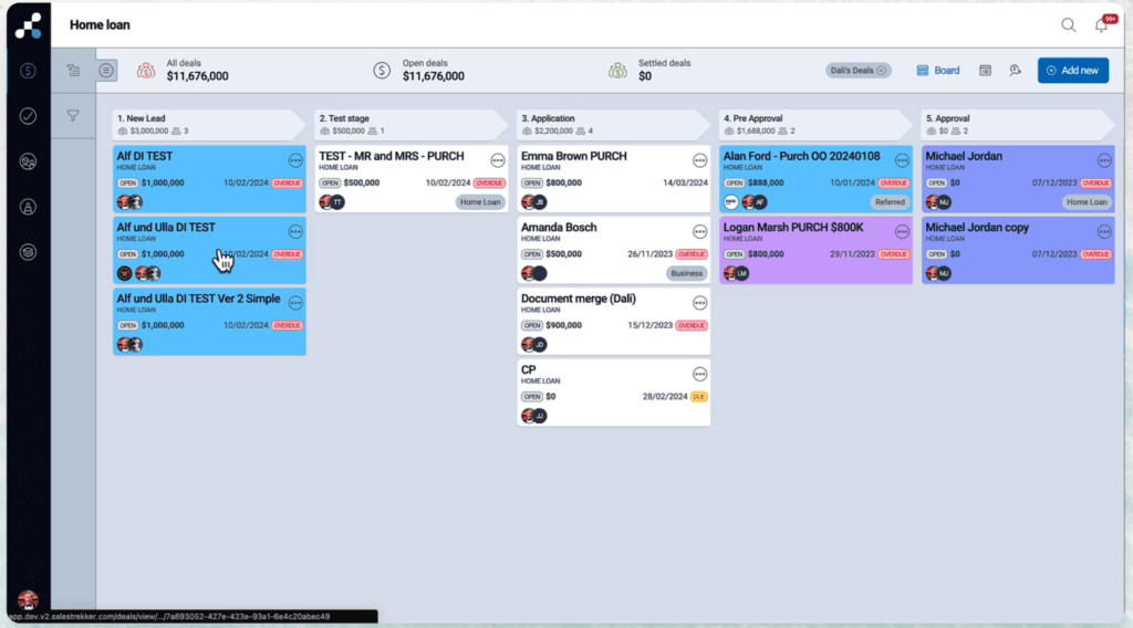 Salestrekker finance broker software
