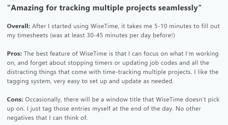 WiseTime WiseTime