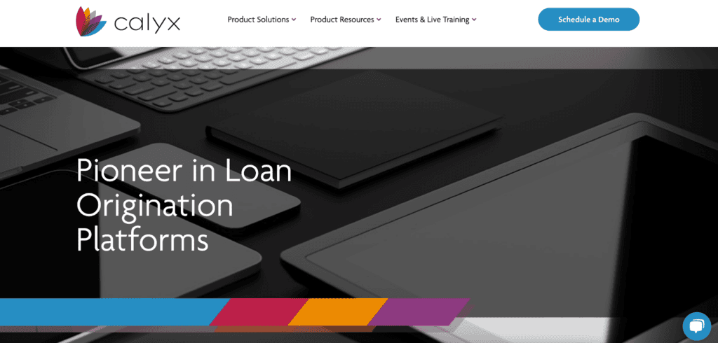 Calyx finance broker software