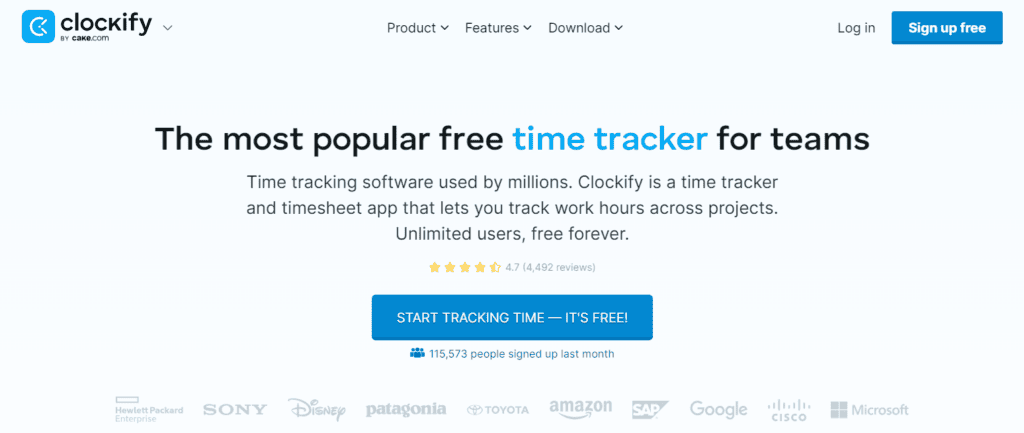 Clockify Clockify time tracking software