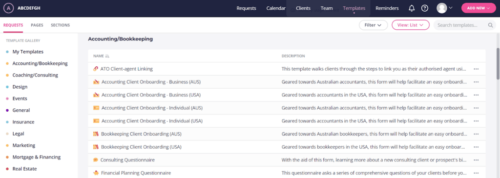content snare client data collection