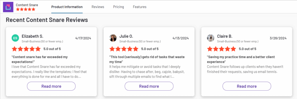 Content Snare - client intake software for estate planning Content Snare - client intake software for estate planning