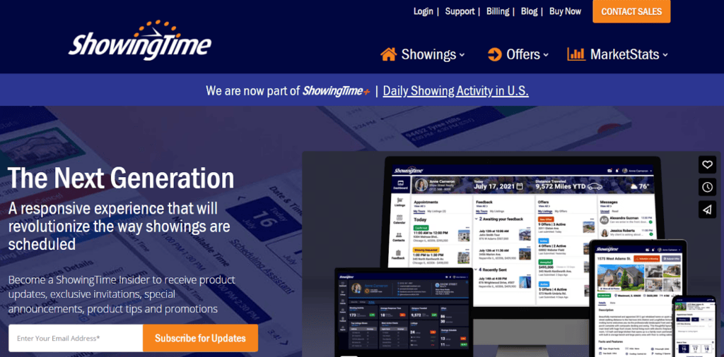 ShowingTime real estate software ShowingTime