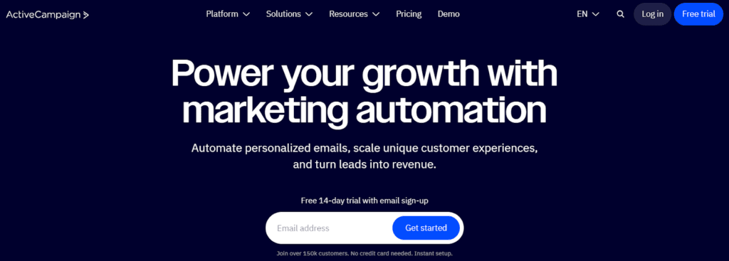 ActiveCampaign real estate software ActiveCampaign