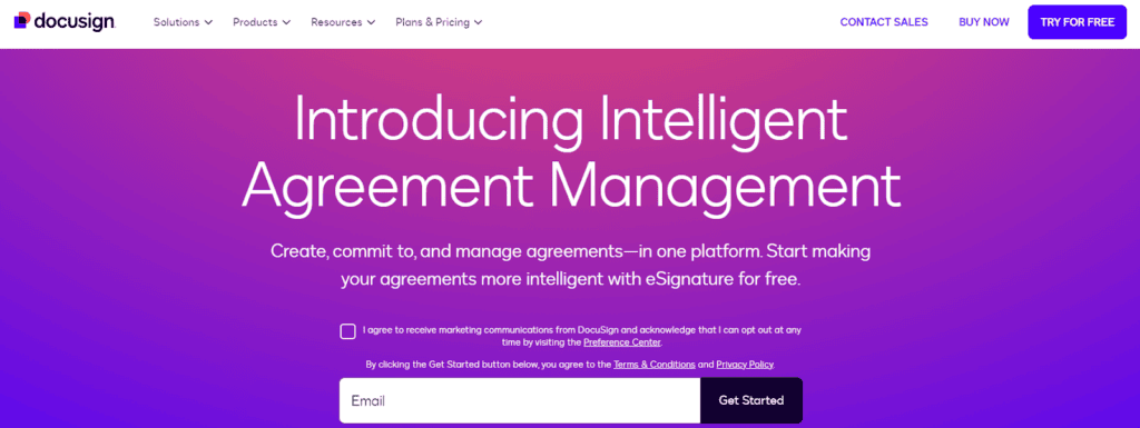 DocuSign DocuSign real estate software