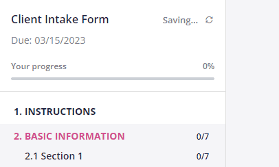 Content Snare progress bar